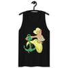 Anchor's Away! Unisex Tank Top- Key Lime Mermaid