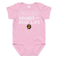 Image 4 of Diapers, Rhymes and NEW LIFE - Onesie