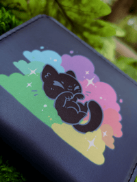 Image 2 of PREORDER Rainbow Cat Wallet