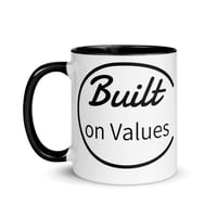 Image 1 of Mug with Color Inside / Built on Values 