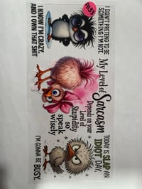 Image 12 of Sarcastic Animal Decals #2