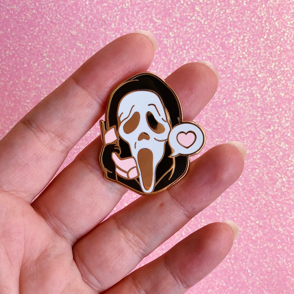 Image of Ghostface pin