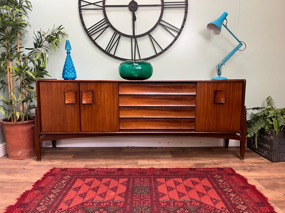 Image of Mid Century teak sideboard by Elliot’s of Newbury EON