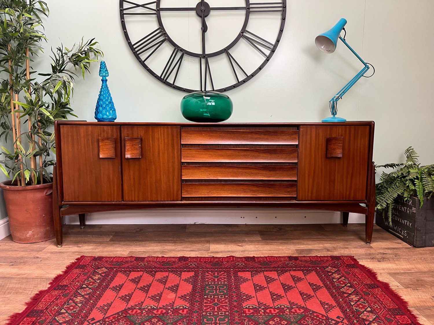 Image of Mid Century teak sideboard by Elliot’s of Newbury EON