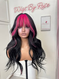 Image 7 of Pink bangs (ready to ship) 