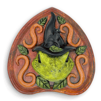 Image 1 of Medium Sculpture: Frog Witch