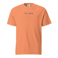 Image 4 of "Co-creator" Unisex Garment-dyed Heavyweight T-shirt