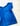 Ready Made Royal Blue Rayon T Top with Free Postage 
