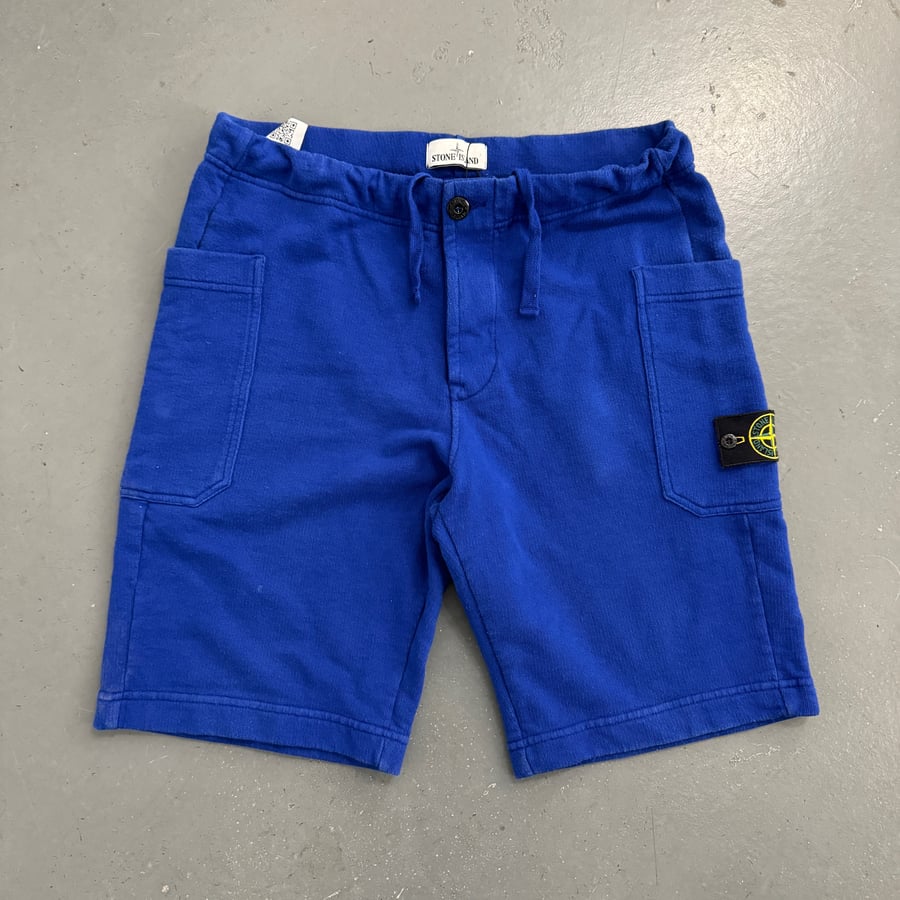 Image of AW 2015 Stone Island heavyweight cotton shorts, size large