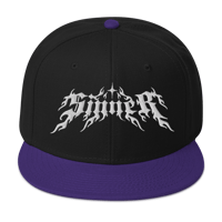 Image 3 of Flame Snapback Hat