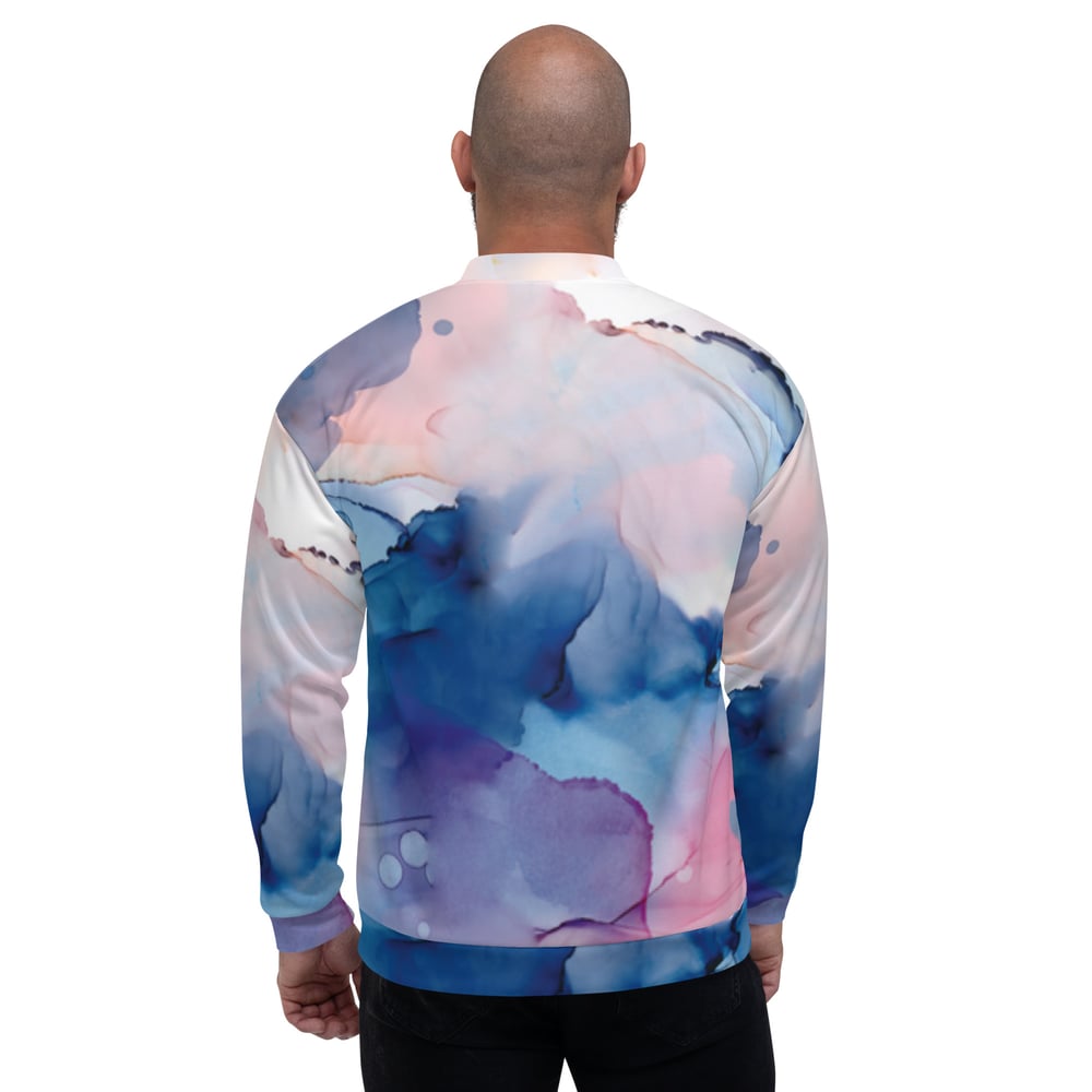 Image of Clouds Unisex Bomber Jacket