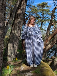Image 1 of Dark Blue Tartan Set