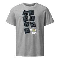 Image 5 of Unisex organic HEALING MODE mid-light t-shirt