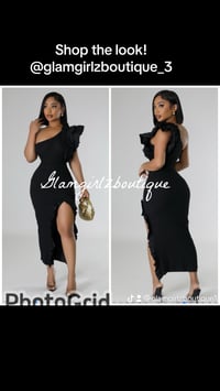 Pretty n Black 2pc set. 