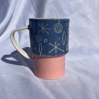 Image 2 of Retro Pattern Ceramic Mug