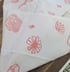 Dish Towels with Mixed Floral in Pink Ink Image 2