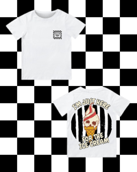 Image 2 of T-SHIRT: Here For The Ice Cream