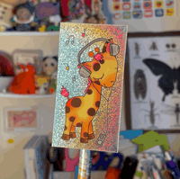 Image 2 of music enjoyer giraffe 