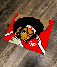 Boondocks X Afro Samauri Canvas Painting