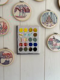 Image 3 of January 24, 2025 - framed 8x10 quilt
