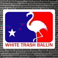 WTB MLB Flamingo Vinyl Decal 5.5"