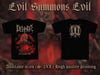 Evil summons Evil -T-shirt (designed by Kris Verwimp)