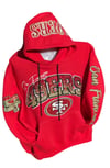 Big Boy Red Football Hoodie
