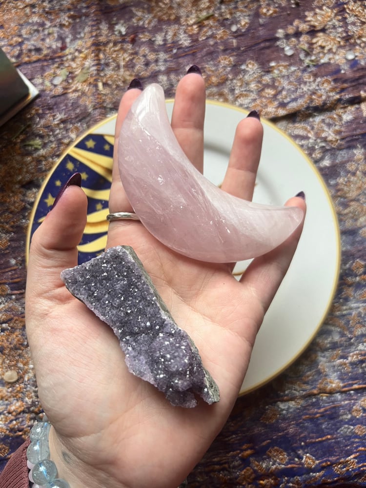 Image of The Rose Moon Ritual Set ๐น๐