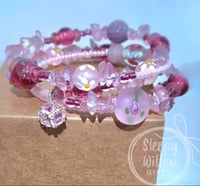 Image 1 of Fairy Floss Pink Bracelet
