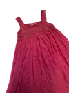 early 70s indian gauze and crochet tent dress 