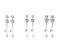 Silver Heart Earrings
