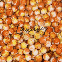 10mm Marble Orange #6