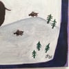 Wild boar with humbugs -original artwork