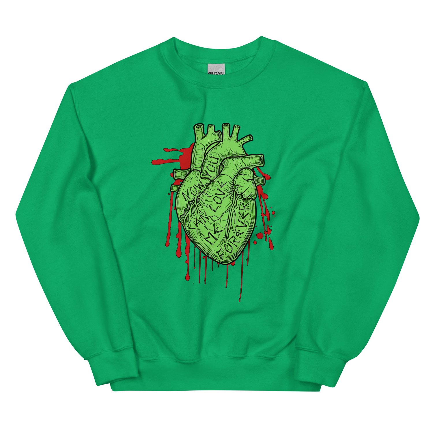 Image of Officially licensed mean one heart Unisex Sweatshirt