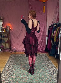Image 1 of Garnet Ruffle Dress