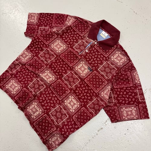 Image of 1990s Trussardi Sport Polo Shirt, Size Large