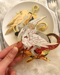 Image 5 of MEALTIME - Dungeon Meshi - Chimera Falin and Marcille Large Pins