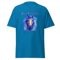 Image 1 of Unisex classic tee, Glow Fearlessly Horse Tee