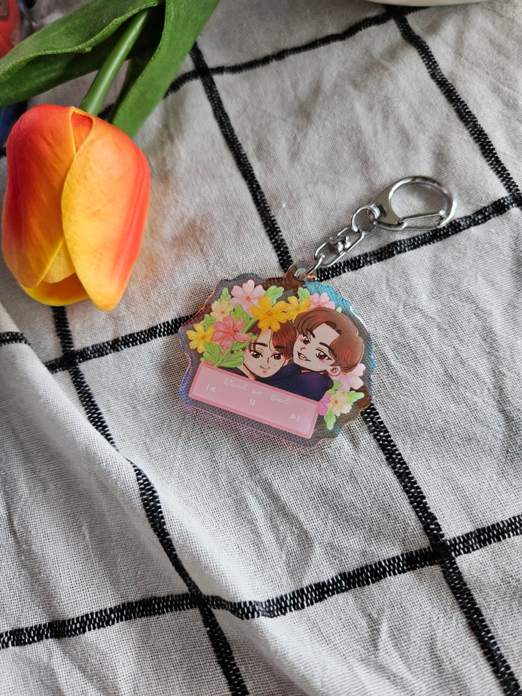 Image of Want So Bad MinSung Keychain