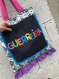 Image 2 of Bolsiña feita a man. GUERREIRA. Deseño exclusivo!