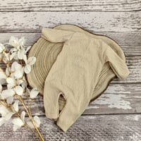 Image 2 of Newborn boys romper Rolando | beige 