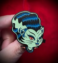 Franken Kitty Enamel Pin