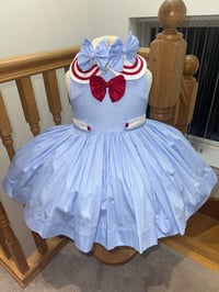 Image 2 of Blue sailor sleeveless 