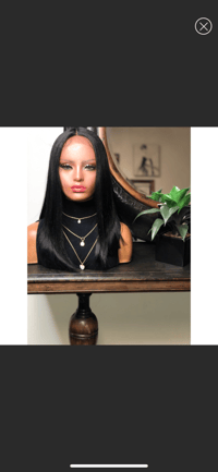 Image 1 of MEG | LONG DEEP T PART LACE FRONT WIG BOB