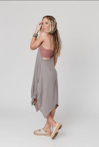 Image 3 of Morning Dew Uneven Edge Mini Dress - Coco