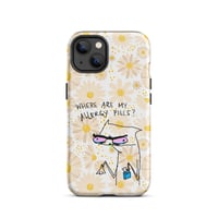 Image 19 of allergy pills Tough Case for iPhone® 