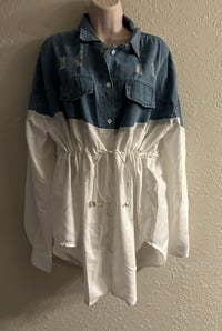 Image 12 of New 3XL Plus Wear Denim Diva Top #164*11