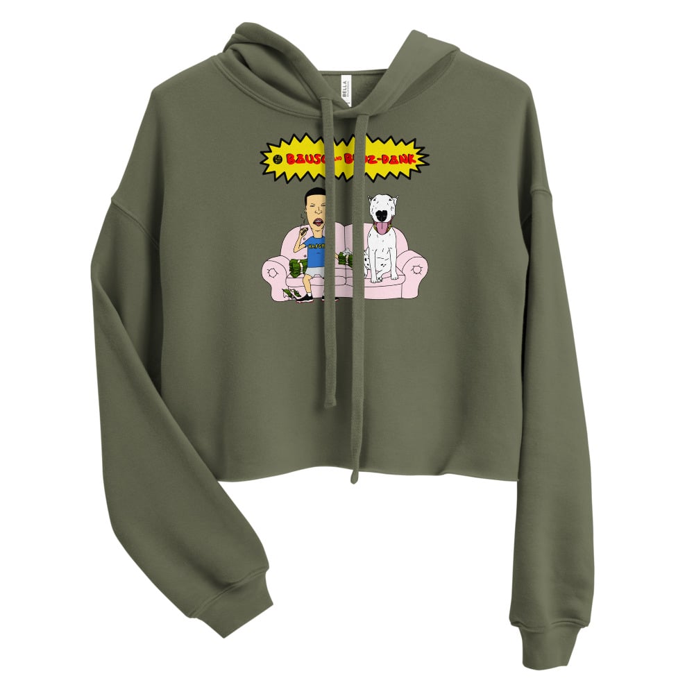 Image of B&BD COUCH CROPPED HOODIE