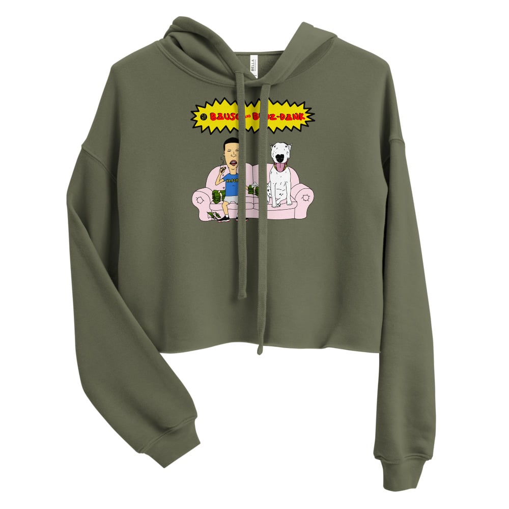 Image of B&BD COUCH CROPPED HOODIE 