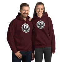 Image 6 of Unisex Gildan Hoodie - Rebel Loon White